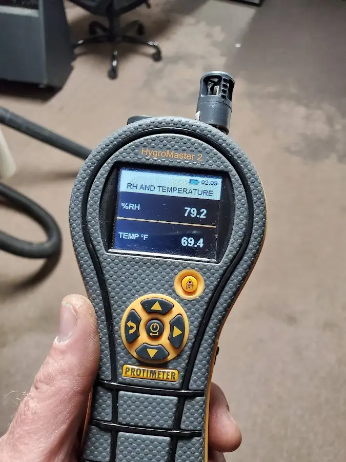 Moisture meter humidity assessment for Mold Remediation & Removal in Brawley